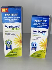 Set Of 2 Boiron Arnicare 1 Cream Pain Relief 4.2 Ounce And 1 Gel 2.6 Oz Plz Read