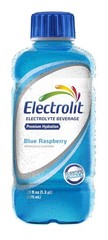 Instant Hydration with 12 Blue Raspberry Electrolyte Drinks – 21 Fl Oz Bottles
