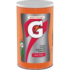 Sports Drink Powder Fruit Punch 76.5 Ounce Makes 9 Gallons Rehydration