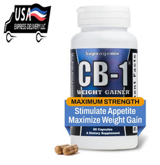 Supragenix CB-1 Weight Gainer Pills (90 Count) | Weight Gain Support for Women &