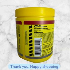 Cellucor C4 SPORT Pre-Workout 8.9oz Hawaiian Punch FRUIT JUICY RED EXP2027+ NEW