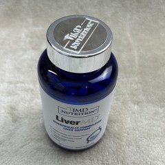 1MD LiverMD Liver Support Supplement Siliphos Milk Thistle Extract EXP 10/2026