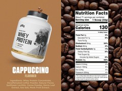 Levels Grass Fed Whey Protein Powder No Artificials 24G of Protein Cappuccino…