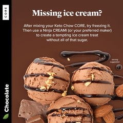 Chocolate Keto Chow CORE – Stevia