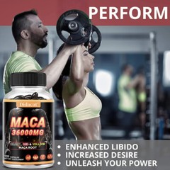 Maca + Ginseng Highest Potency Available Supports Desire Stamina – 30 To 120Caps