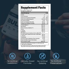 Transparent Labs Bulk Pre Workout 30 Servings Performance Enhancer