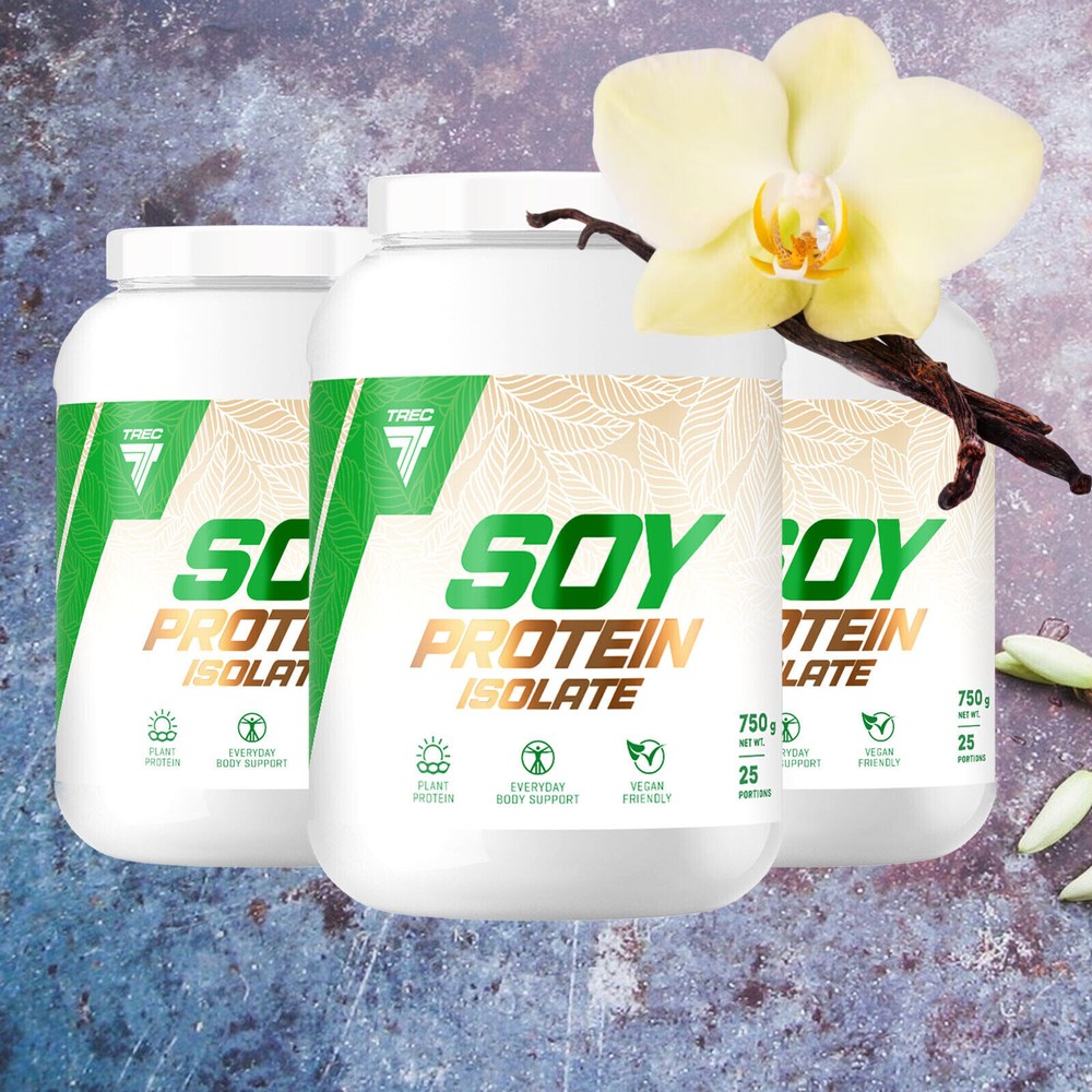 SOY PROTEIN ISOLATE 750 g – 1.65 lb – Vegan – muscle building, recovery, amino