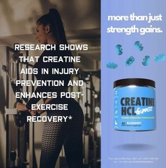 Creatine Gummies Twin Pack – Creatine Monohydrate Strawberry & HCL Blueberry
