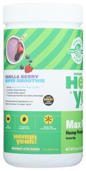 Organic Manitoba Harvest Hemp Protein Vanilla 16 Oz Powder 1 Pack