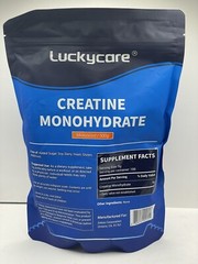 3X Fitness Creatine Monohydrate Powder Unflavored Support Muscle Energy 500g Eac