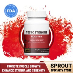 Testosteron Booster 60 Capsules Men’s Health, Build Energy Muscle Stamina