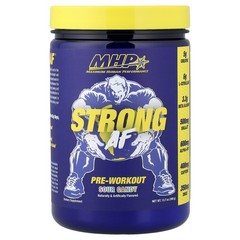 Strong AF™ Pre-Workout, Sour Candy, 13.7 oz (390 g)