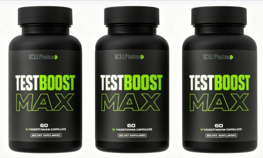 Sculpt Nation by Shred V Test Boost Max Testosterone Supplement for Men