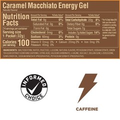 GU Energy Original Sports Nutrition 24 Count (Pack of 1), Caramel Macchiato