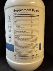 31.74oz Liv Body VEGAN Lean Protein Powder Cinnamon Roll Inulin Pea Protein