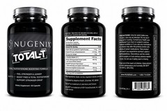 Nugenix Total-T Testosterone Booster B6 B12 Zinc L-Citrulline Boron 90 Caps