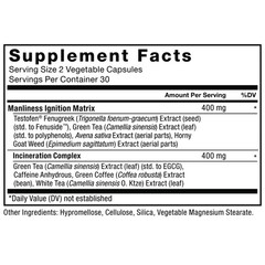 Force Factor Test X180 Ignite Total Testosterone Booster for Men with Fenugre…