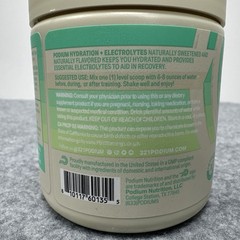 Podium Hydration + Electrolyres Energy Drink – Blue Raspberry – Exp: 1/2026