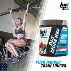 1MR One More Rep Raspberry Tea Pre-Workout Performance Supplemnt BPI Sports 2/26