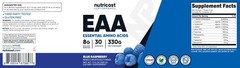 Essential Amino Acids EAA Powder 30 Servings – Blue Raspberry, Non-GMO, Gluten F