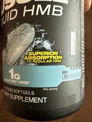 HMB Supplements 1000Mg, Clear Muscle (42 Liquid Softgels) – Highest Grade HMB fo
