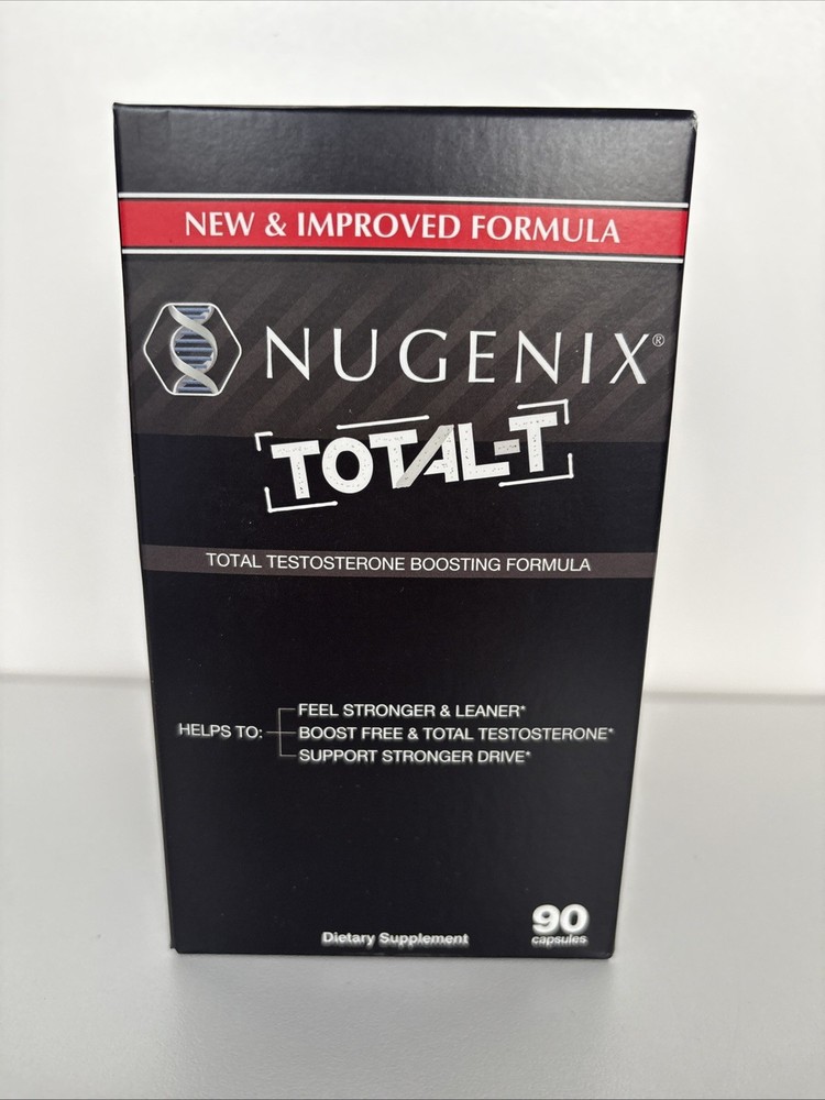 Nugenix Total T New 90 Tablets EXP 04/2026