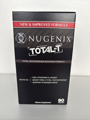 Nugenix Total T New 90 Tablets EXP 04/2026