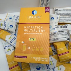 (30) Liquid I.V Hydration Multiplier Immune Drink Mix Bulk WildBerry COMBINESHIP