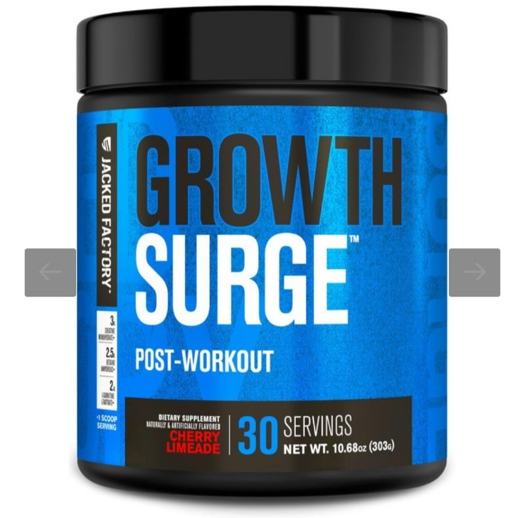 Jacked Factory Growth Surge Creatine Post Workout w/L-Carnitine – Daily Muscle B