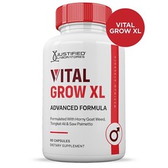 VItal Grow XL for Men Advanced Formula 1484MG Pills Vitamin Supplement 5 Pack