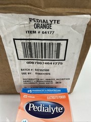 6PK Abbott Pedialyte Electrolyte Powder ~ 6 Pouches Each ~ EXP 5/26