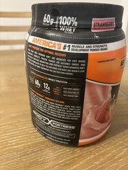 Body Fortress Super Advanced Whey Protein Powder Strawberry 1.78 lb Gluten-Free