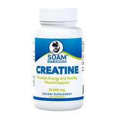 CREATINE – Muscle Building – Enhanced Recovery – Train Stronger – 60 Caps