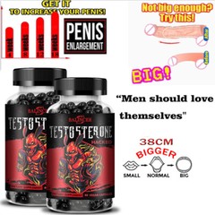 Strength Testosteron Booster Test Capsule-Increase Energy,Muscle Strength&Growth