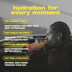 FLERISH Enhanced Hydration Drink | Watermelon-Based Functional 12 Pack