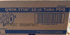 20 Packs 10 Sqwincher Qwik Stik Powder Mix ZERO Assorted Flavors (0.11 oz) 200TL