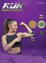 RUN Natural Egg White Protein Powder, 27g Protein, Lactose Free, 2.20 lbs/1 kg