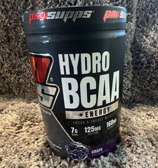 ProSupps HydroBCAA + Energy Grape Powder 35 Servings Gluten-Free Plant Based