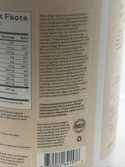 Bloom Nutrition Whey Isolate Protein Powder, Chocolate 30 Servings Exp 11/2026