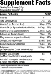 Micronized Creatine Powder with Electrolytes from Coconut Water & AstraGin