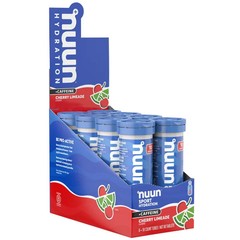 Nuun Sport + Caffeine Hydration Tablets Box of 8 Tubes New Sealed EXP 07/27