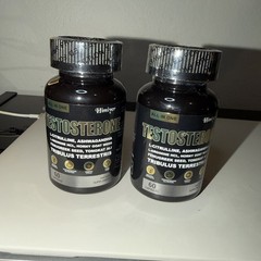 SET OF 2 Testosterone Booster Supplement for Men | Maca Ashwagandha Ginseng L-