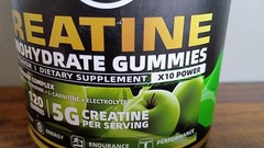 Creatine Monohydrate for Strength Endurance & Muscle Recovery 120 Gummies 5000mg