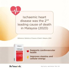 BENOURISH CoQ10 Coenzyme & L-Carnitine Fumarate (30s)