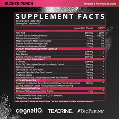 Nutrex Outlift Amped Max High Stim Pre Workout Powder 22 Servings Various Flavor