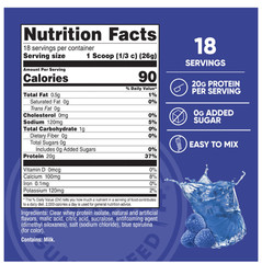 Nutricost Clear Whey Isolate Berry Blast 20g Protein 1LB