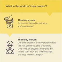 Oath Nutrition Clear Whey Isolate Protein Powder, 1.09 Pound (Pack of 1)