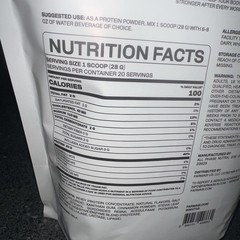Whey Protein Cinnamon Toast Swirl Nutriplus