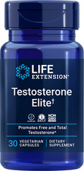 Testosterone Elite with Tesnor and Luteolin Life Extension