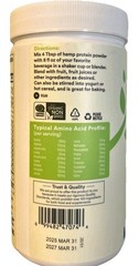 365 Whole Foods Organic Hemp Protein Powder, 16 Ounce Exp 3/2027
